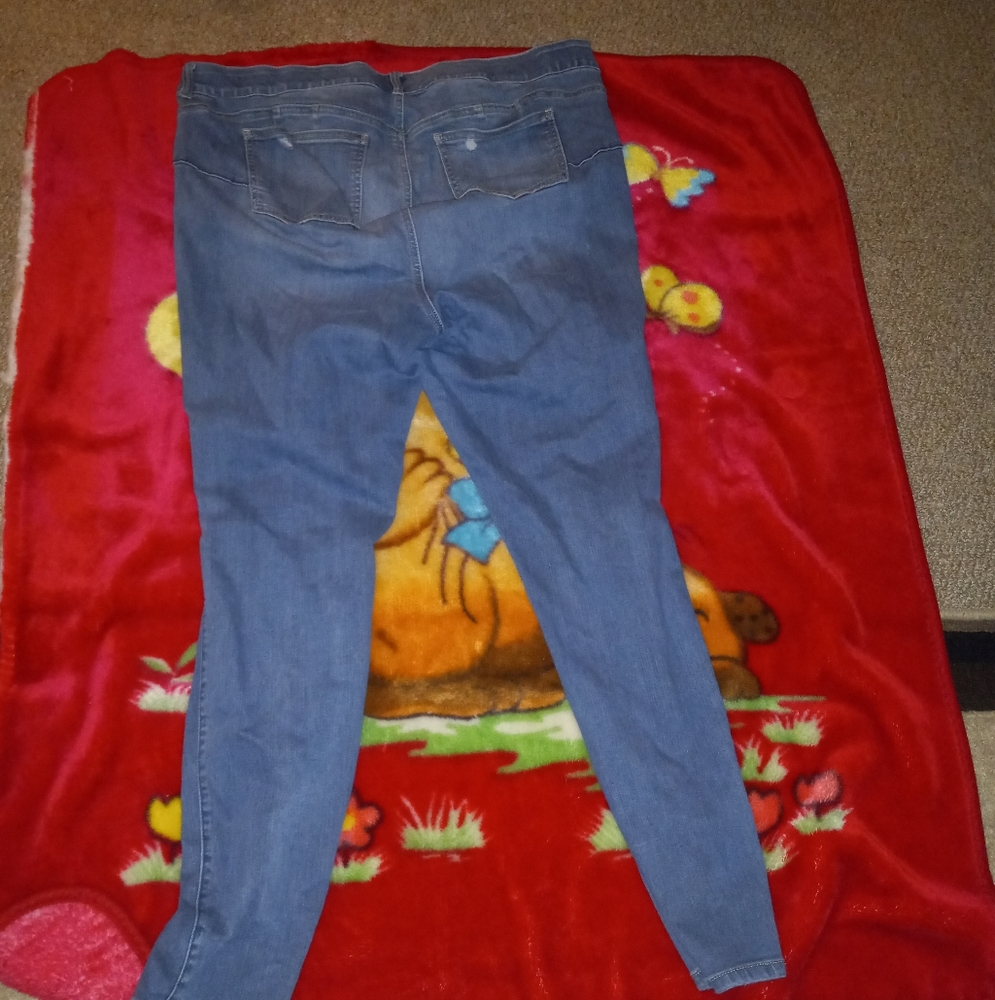 Distressed Bombshell Skinny - Picture 2 of 4